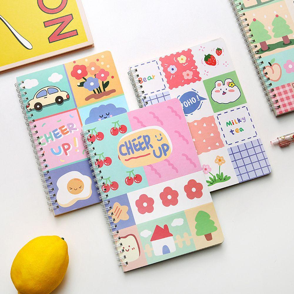 Top A5 Coil Book Kreativitas Dinosaurus Siswa Alat Tulis Diary Planner Buku Jadwal