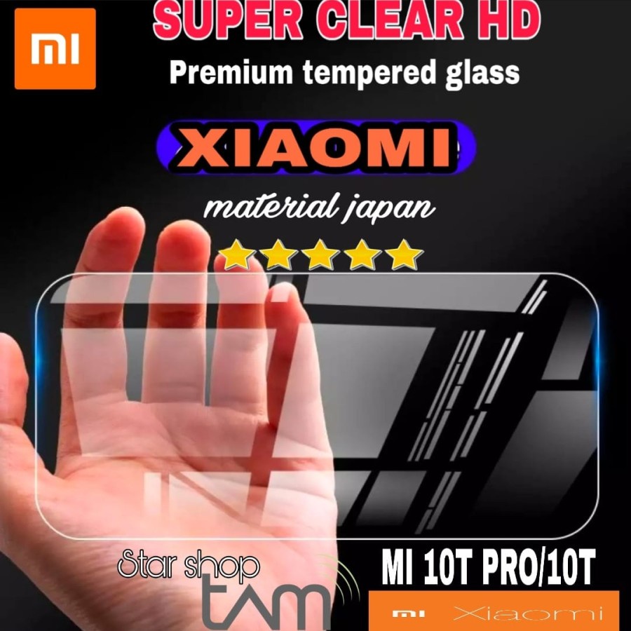 Tempered Glass Premium Xiaomi Mi 10T 10T pro Screen Protector - MI 10 T PRO