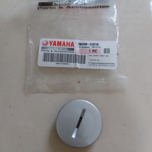 TUTUP BLOK  MAGNET BESAR KIRI VIXION OLD NVL JUPITER MX WR155 ASLI ORI YAMAHA 90340 32810