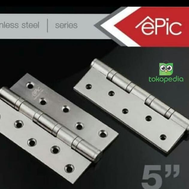 Engsel 5 Inch Pintu / Jendela Stainless Steel