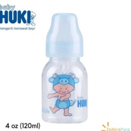 Huki Botol Super Deluxe 120 ml (4 oz) With Box - CI0116 (Gambar Binatang)