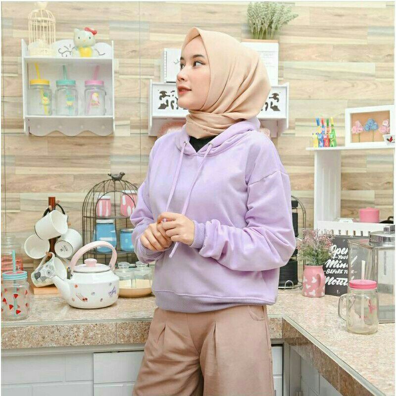 HOODIE CROPTOP | HOODIE LILAC | OVERSIZE LILAC | HOODIE CROP | CROPTOP LILAC | OVERSIZE LILAC