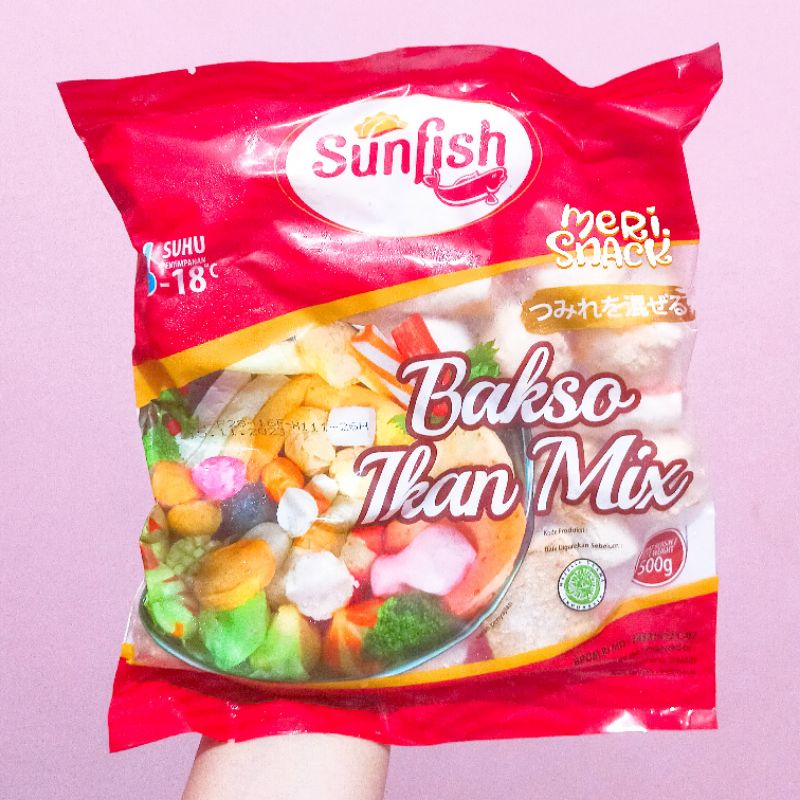 

Sunfish Bakso Ikan Mix 500gr