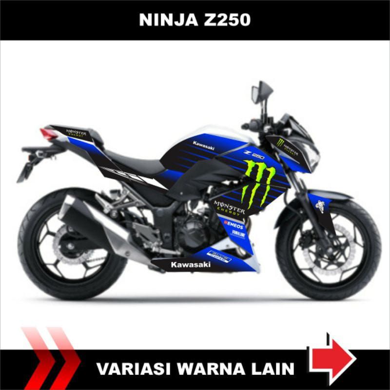 Striping Ninja Z250/ Stiker List body Ninja Z250