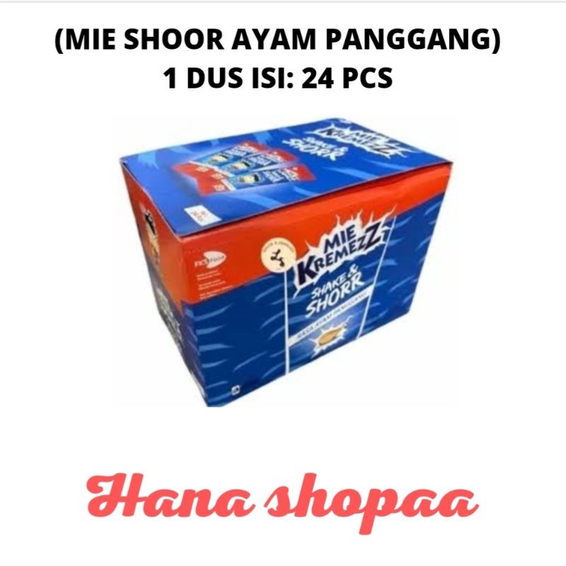 

MIE SHOOR AYM PGNG ISI 24PCS