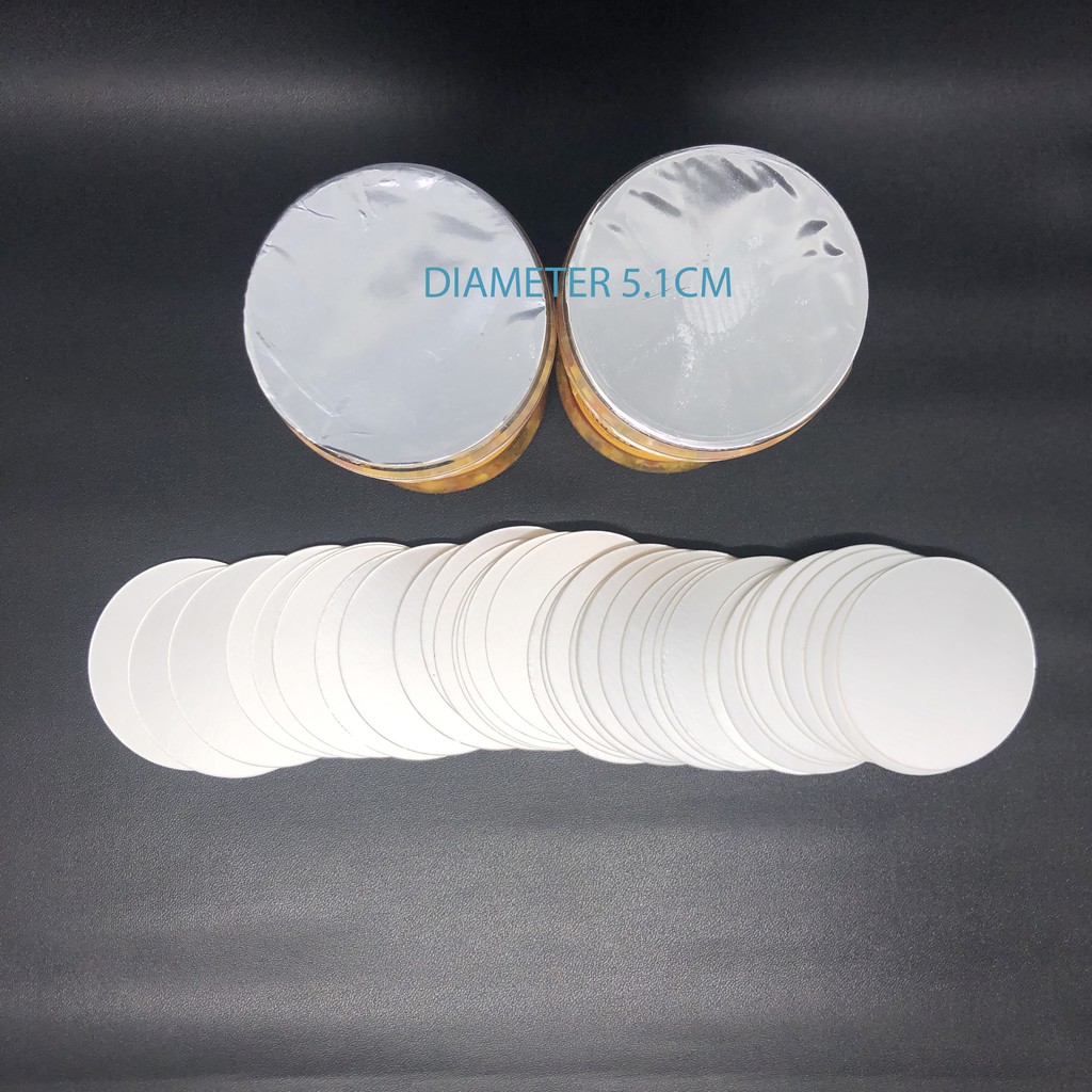 [BISA COD] SEGEL SEAL ALUMINIUM FOIL BOTOL PET DIAMETER 5.1 CM