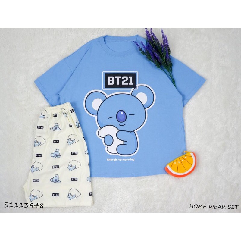 Setelan Bahan Katun BT21