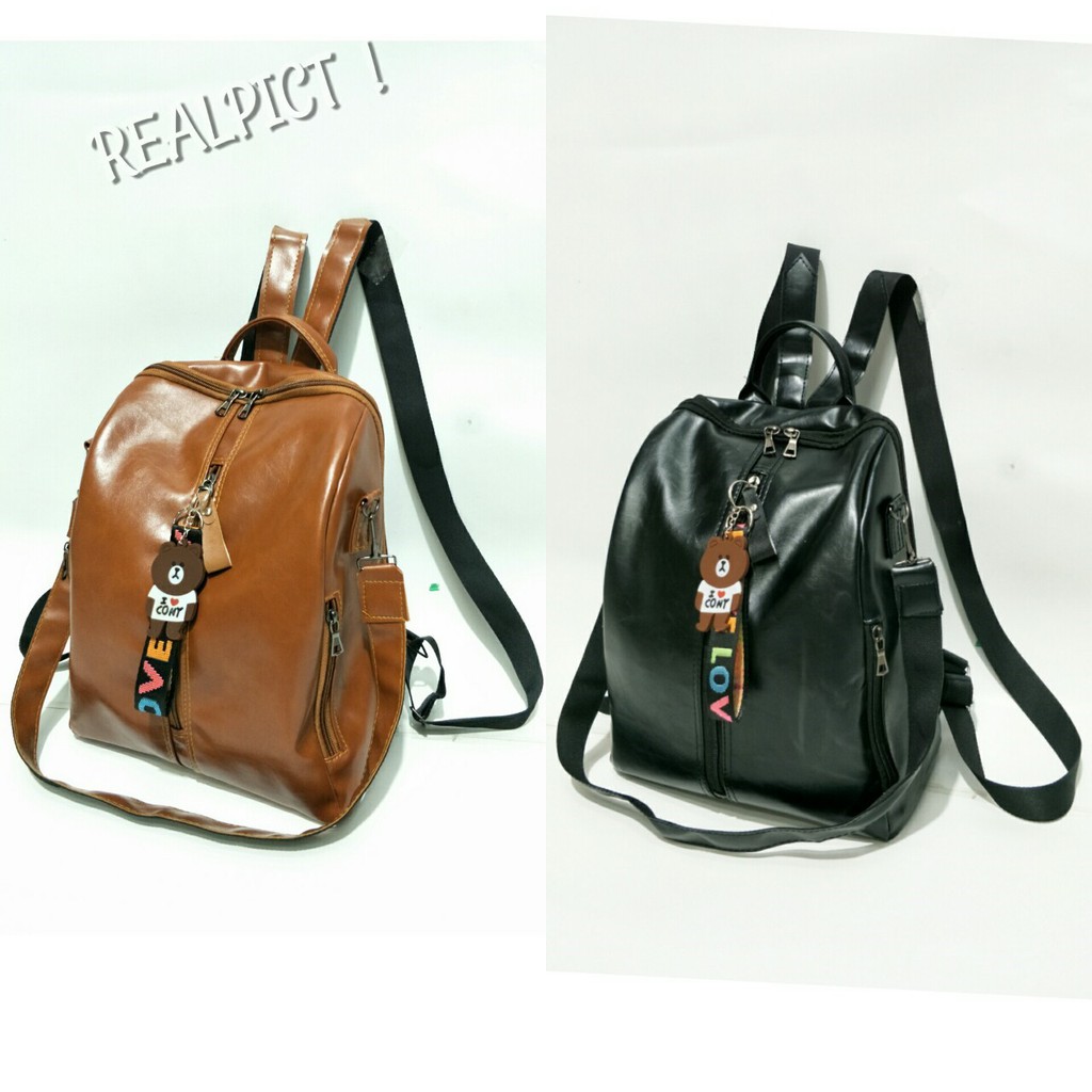 TAS MULTIFUNGSI RANSEL PROMO TAS SHOULDER PUNGGUNG BACKPACK FASHION IMPORT WANITA GROSIR BATAM MURAH-7