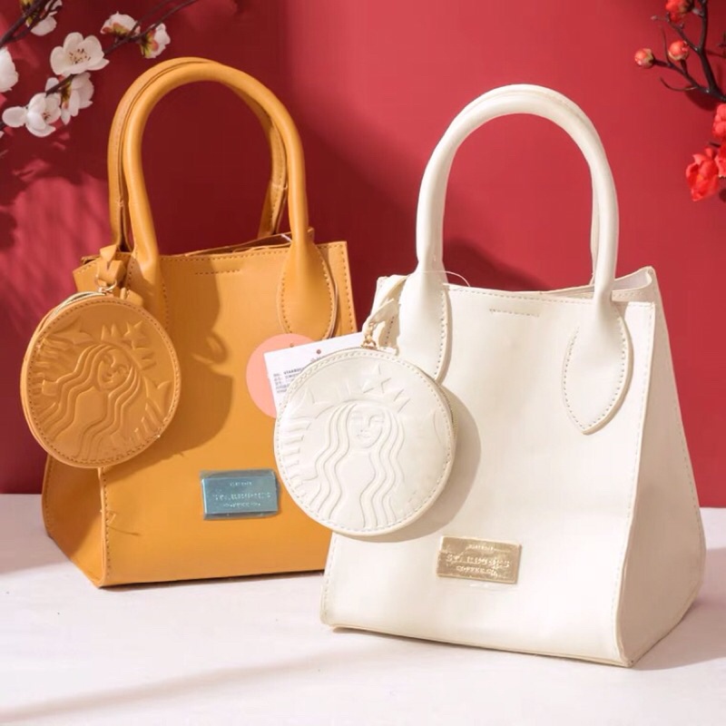 Starbucks China Christmas  Edition Exclusive Hand Bag Original Starbucks China Limited Edition