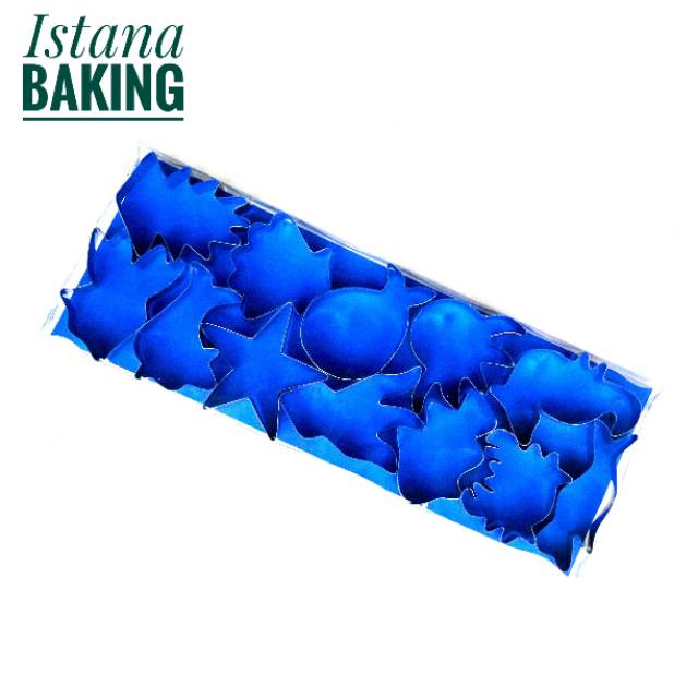 New Ready Cookies Cutter Hewan Laut Sea World Stainless