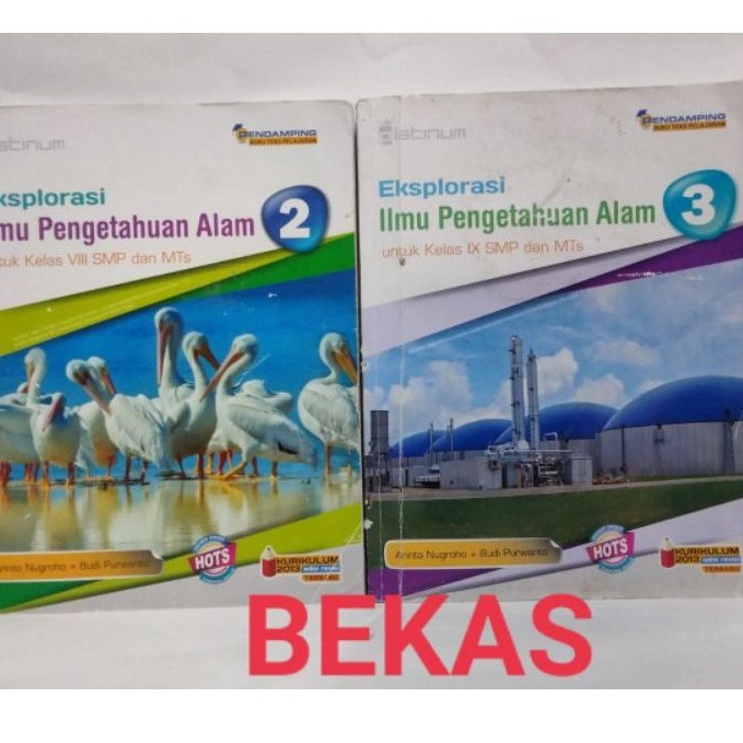 Jual Buku Eksplorasi Ilmu Pengetahuan Alam SMP Kelas 2 3 8 9 Platinum ...