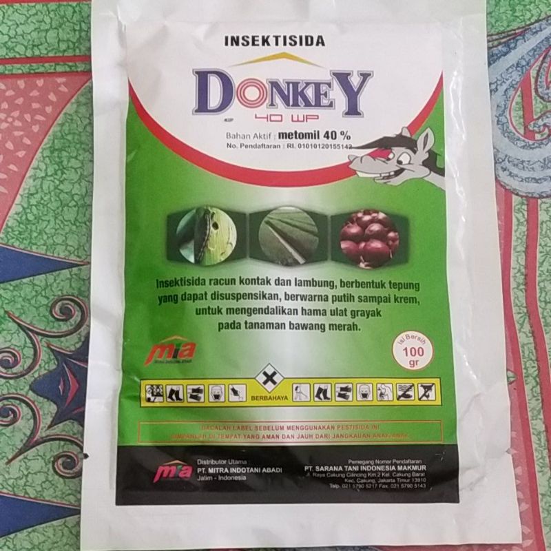 DONKEY 40 WP metomil 40%