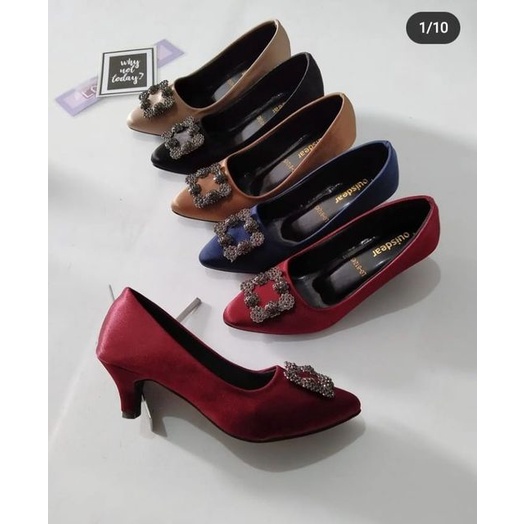 S-43 Sepatu Wanita Premium Merk Louisdear (Produksi Lokal)