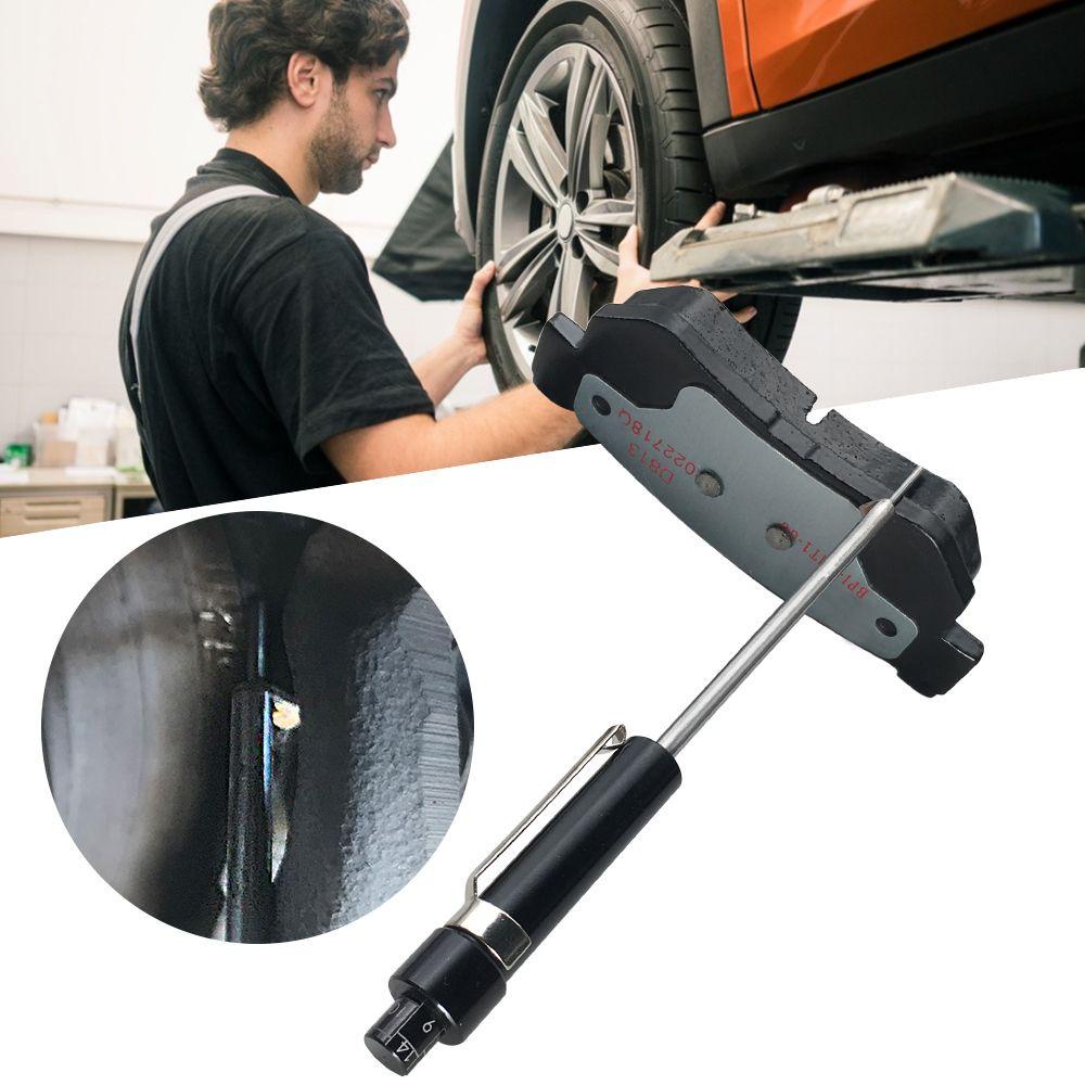 Populer Alat Ukur Ketebalan Tools Tools Untuk Auto Car Gauge Measurement Hand Tools Tahan Lama Auto Brake Pad Tester