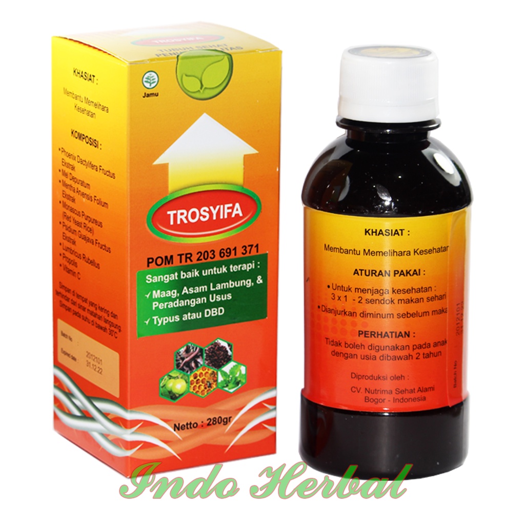 Madu Maag TROSYIFA 280 gr | Madu Sehat Lambung Original