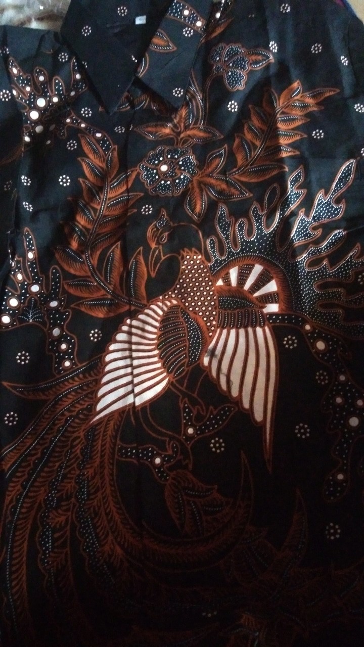 Elang Kemeja Batik Pria Lengan Panjang Full Furing Bahan Katun Sragenan By Kanaya