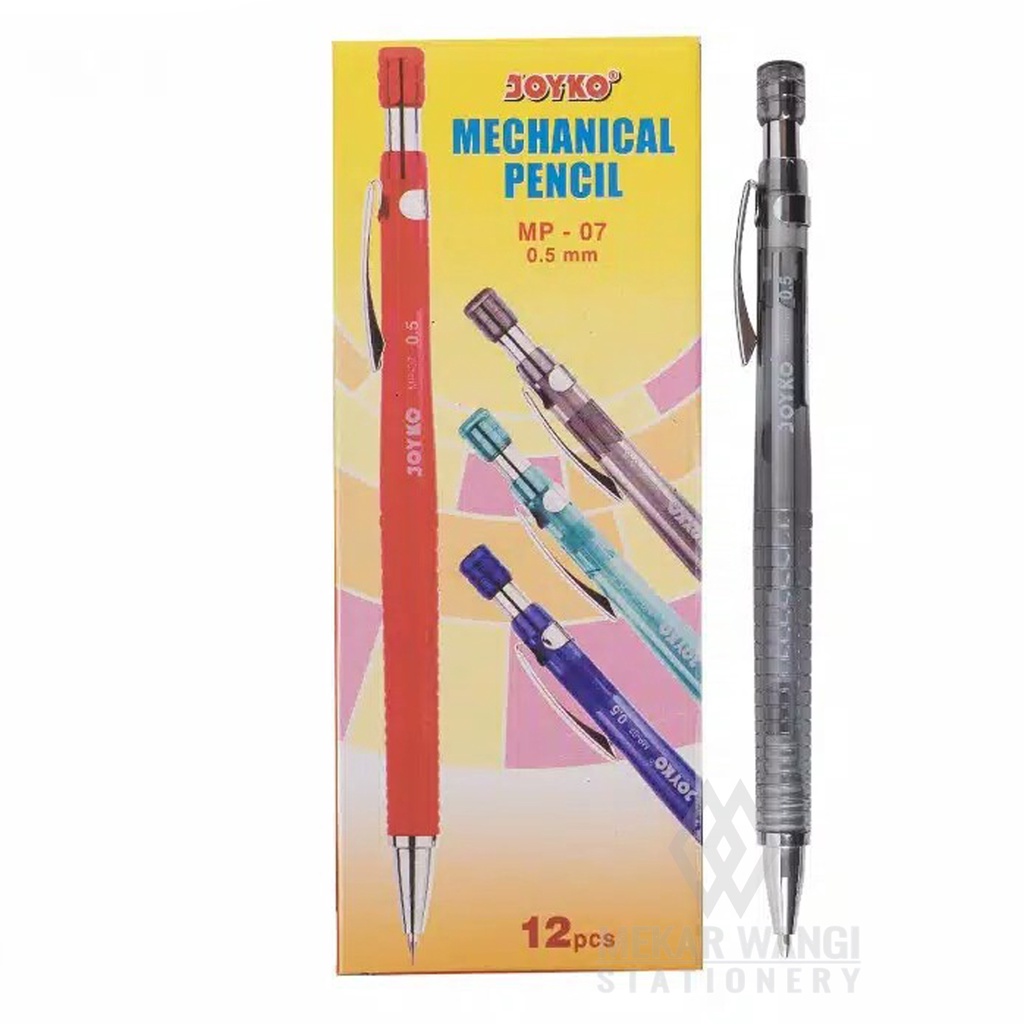 

Pensil Mekanik Joyko MP 07 / Pencil Mekanik joyko lead 0.5mm [PER PCS]