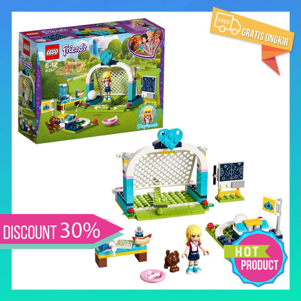 lego friends soccer practice