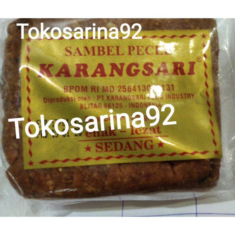 

Bumbu pecel karang sari 200 gram