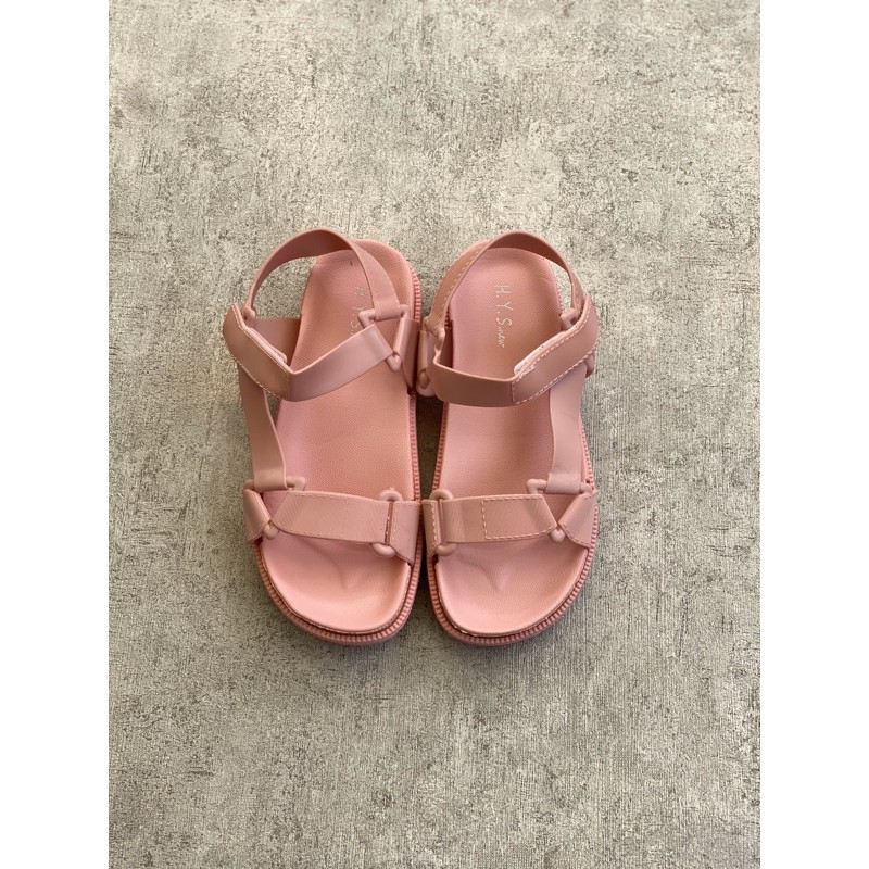 1.1 SALE HYS Sandal Gunung Jelly 2017-Pink
