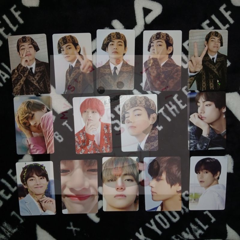 PC V BTS Photocard Kim Taehyung Dicon 101 Photocard Tae Rambut Merah Cherry Tae Zoom Part 2 Tae Bung