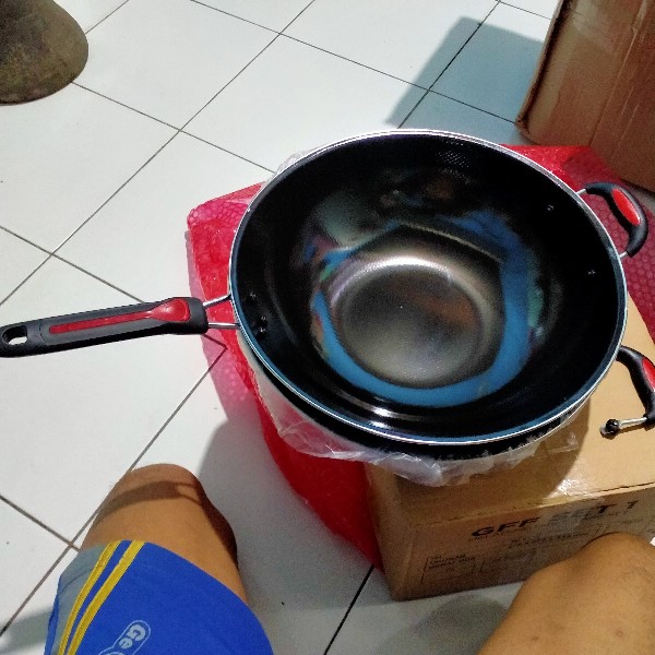 Wajan Enamel 34 Cm Hc