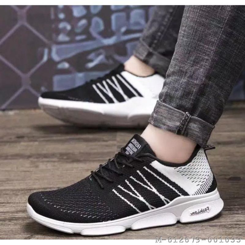 SEPATU SNEAKER PRIA MESH KEREN