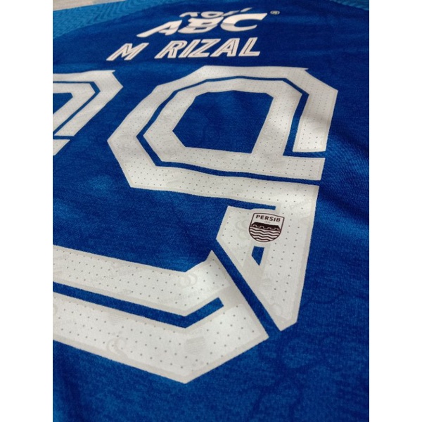 Sablon Nameset Persib Bandung Official 2021 Tanpa Jersey