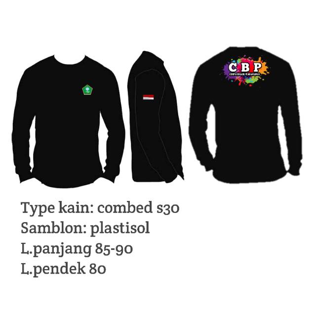Kaos harian CBP KPP