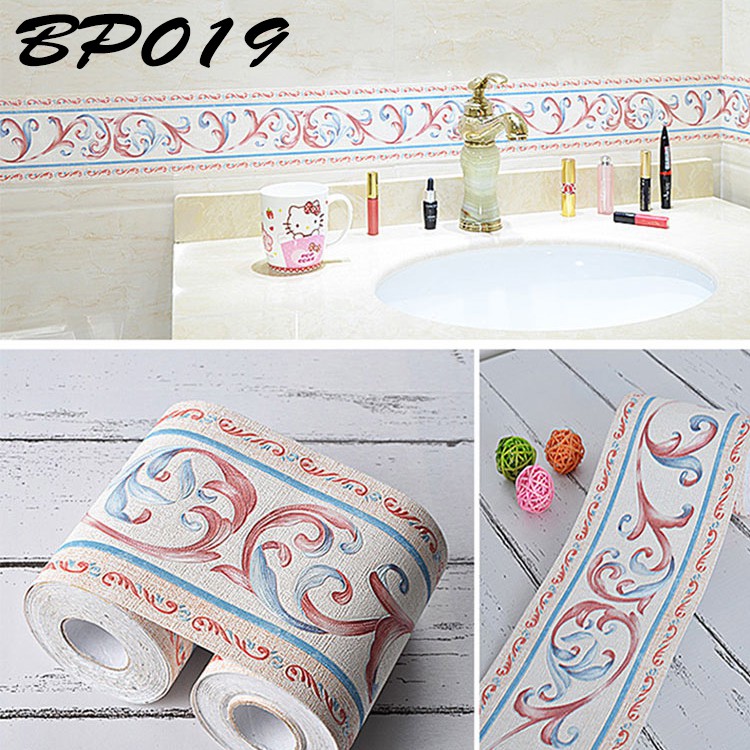 BP019 GOOD VECTOR WALL BORDER PREMIUM LIST TEKSTUR TIMBUL 10CM X5 M WALLSTICKER LIST BORDER LINE EMB