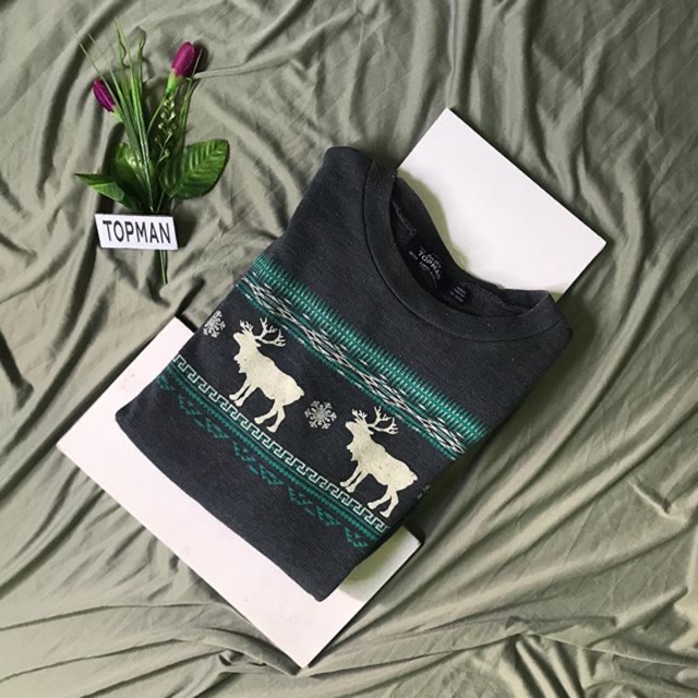 Crewneck TOPMAN Second Original Murah