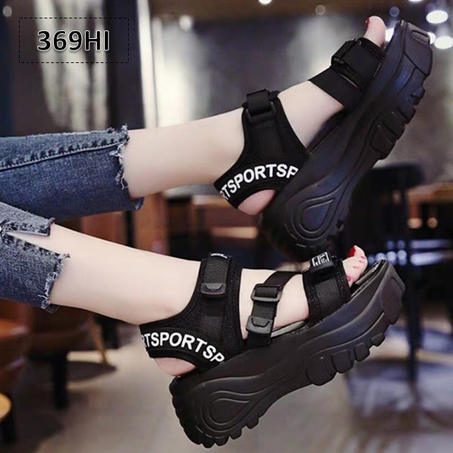 Sandal  Gunung  Wanita  Aline Sol Tebal 4 Cm Fashion Korea    Sandal  Gunung  Wanita  Aline Sol Tebal 4 Cm Fashion Korea