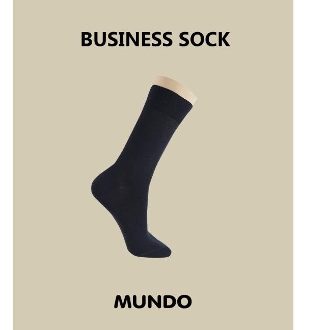 ➳ MUNDO-kaos kaki pria- kaos kaki mundo-kaos kaki business sebetis-IQ2 - Abu-abu ➶