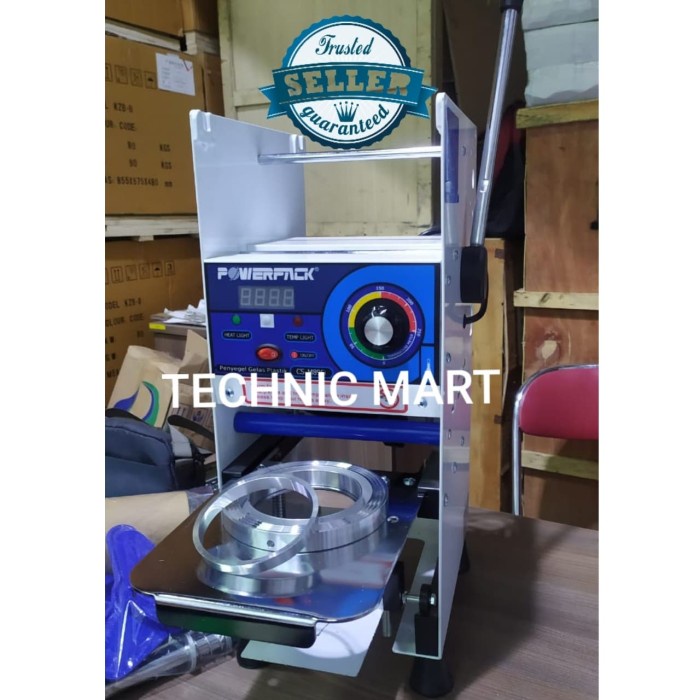 Cup Sealer Khusus Gelas Ukuran 22Oz Powerpack Cs-M895I Digital Counter