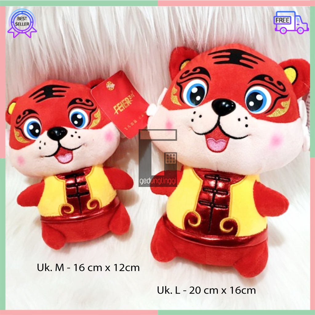 Pajangan Hiasan Hadiah Kado Souvenir Hampers Parcel Parsel Gantungan Boneka Tempel Cop Kaca Dashboard Mobil Dekorasi Aksesoris Asesoris Accesories Fu Fuk Hoki Rejeki Tahun Baru China Cina Imlek Sincia Cny Karakter Shio Macan Kelinci Rabbit 2023 Murah Lucu