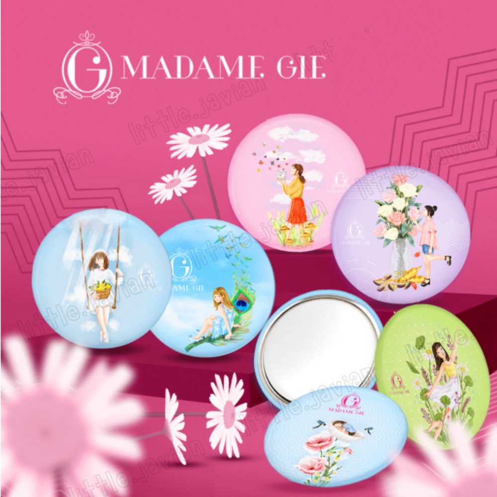 Madame Gie Beauty Hand Mirror - Kaca Cermin Makeup