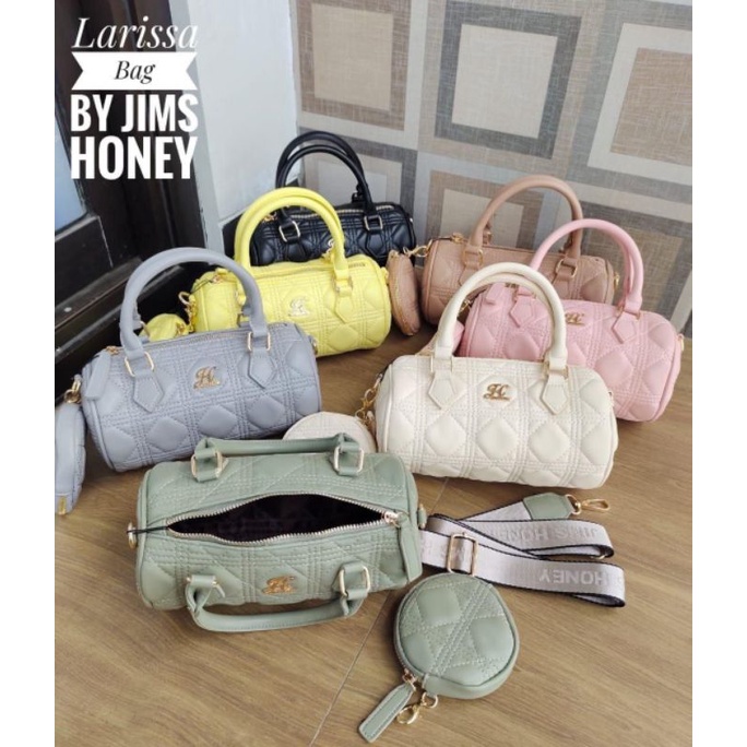 Larissa Bag Jims honey Tas Selempang Wanita bentuk Tabung Unik