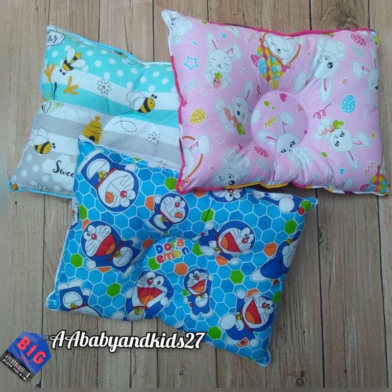 ROMANCE Bantal Bayi Anti Peang Full Motif dan Karakter