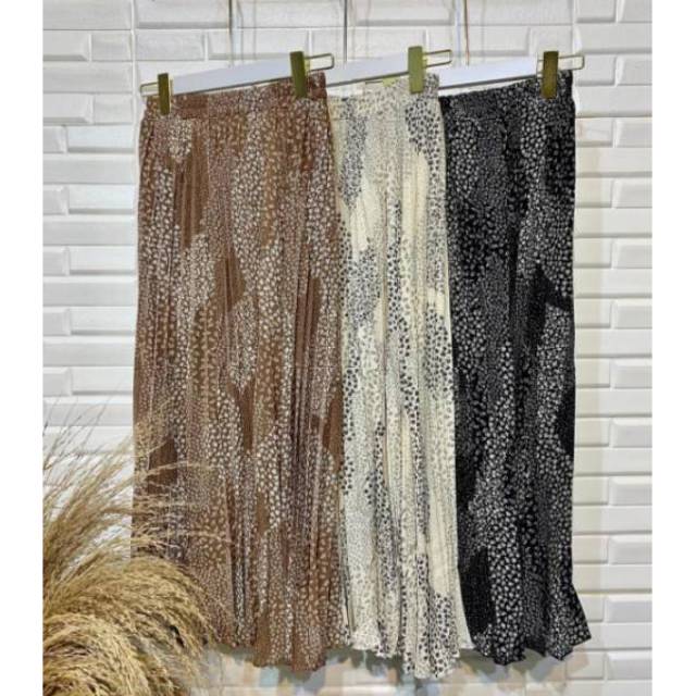 Rok plisket MOTIF bangkok ORI IMPORT