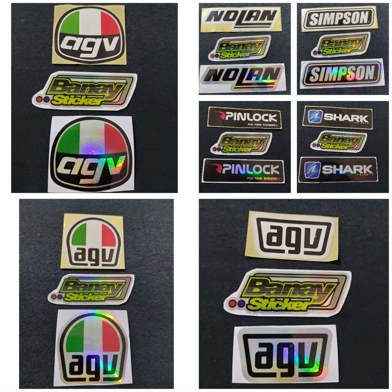 STICKER HELM STIKER HELM PRINCUTT