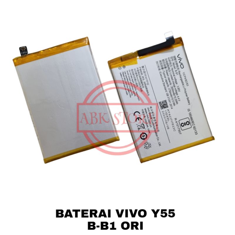 BATRE BATERAI BATTERY VIVO Y55 / Y55A / Y55S B-B1 ORI