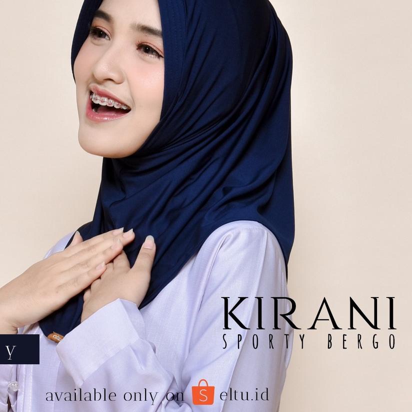 ➤ Hijab Instant Sporty Pet Mini Jilbab Instan Antem Pet kecil bahan Spandex Kirani ♥