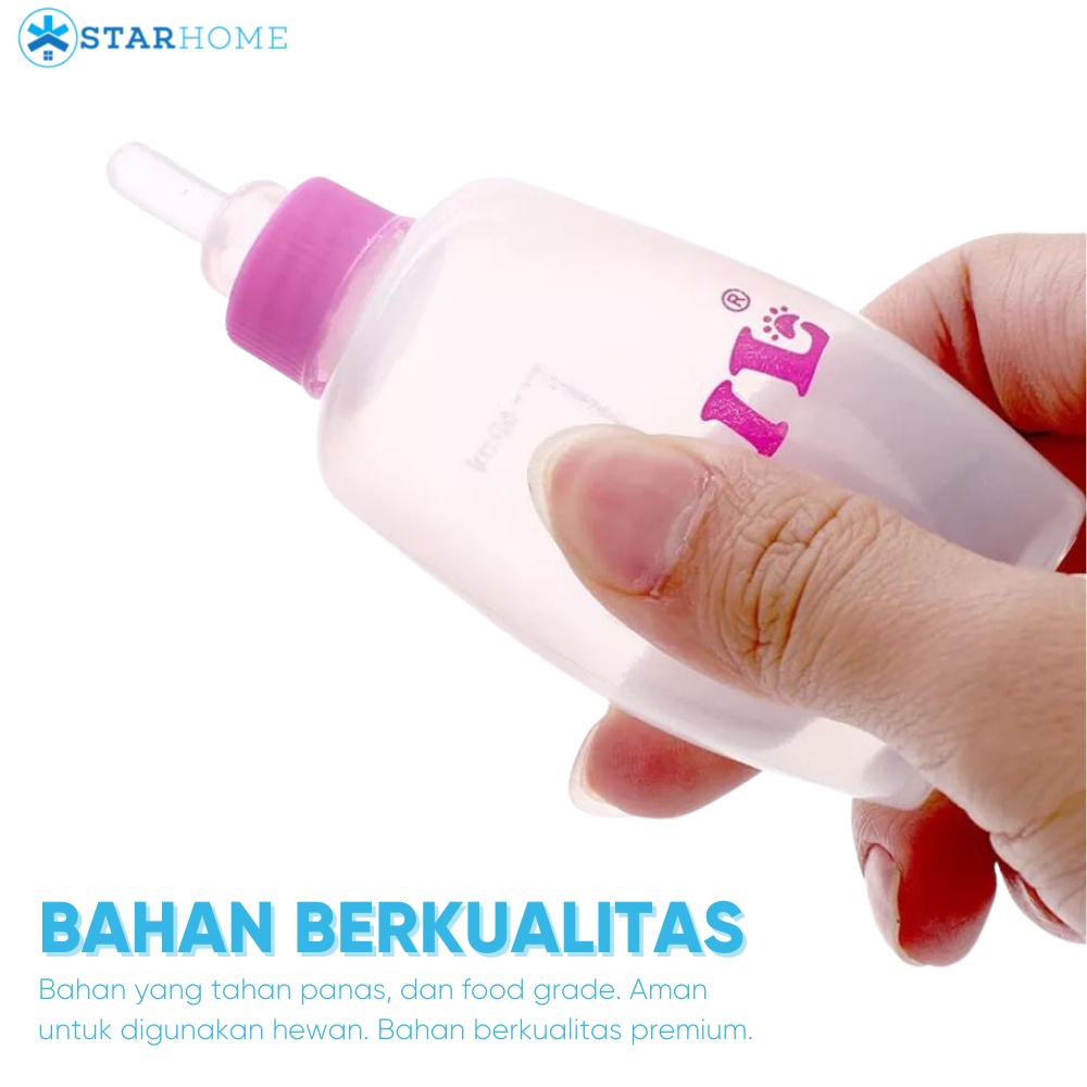 Botol Susu Kucing Anjing Dot Kucing Nursing Kit Botol Dot Kucing Anjing Kelinci Hamster