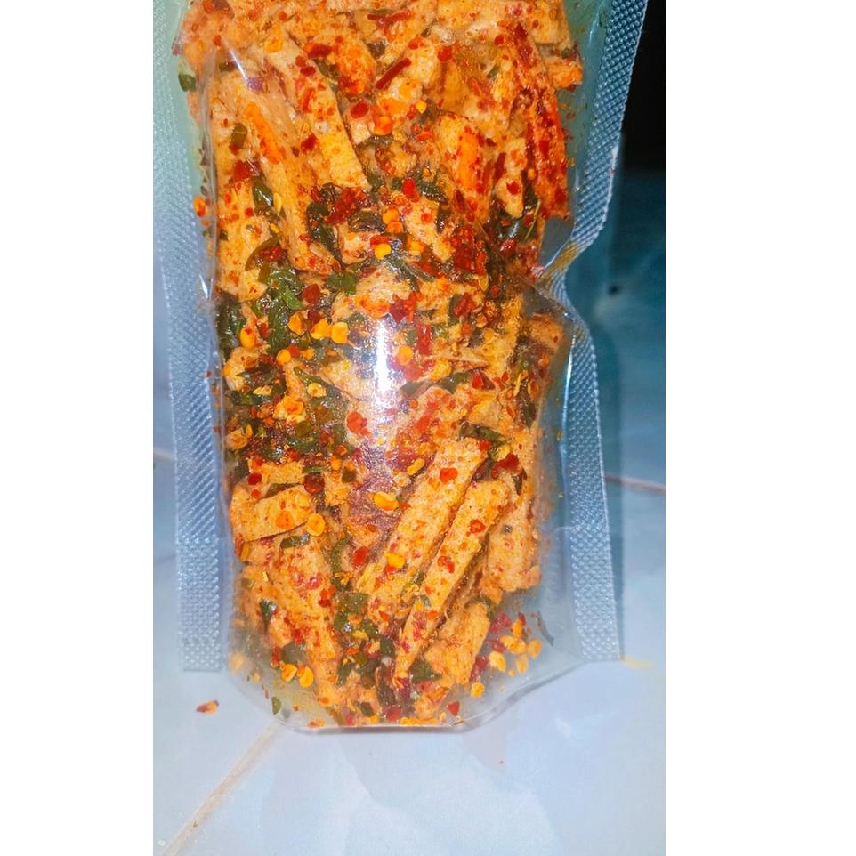 

➦ BASRENG STIK EXSTRA PEDAS DAUN JERUK 500 gram ㅐ