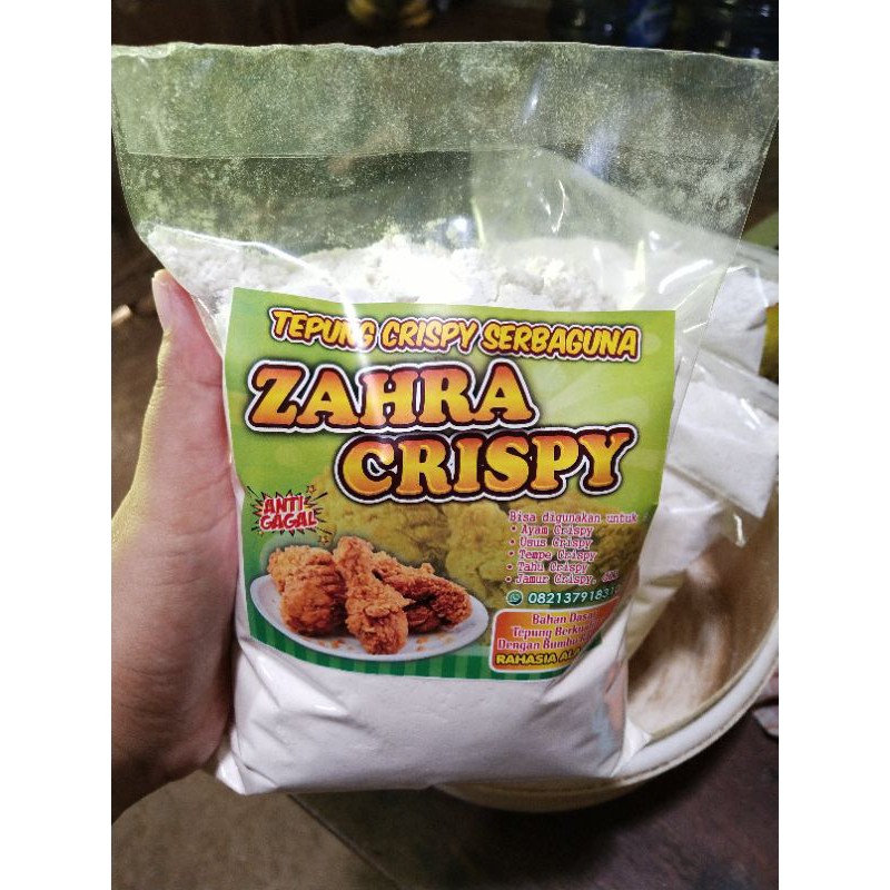 

Tepung serbaguna zahra crispy 250gr