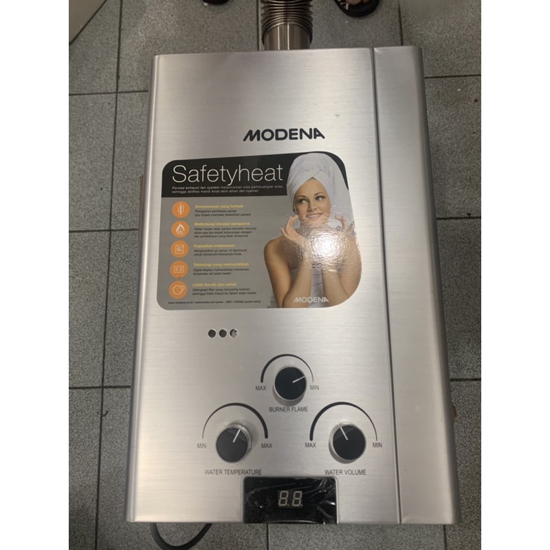 Harga Water Heater GAS Modena 10 Liter Terbaru Oktober 2023 |BigGo Indonesia