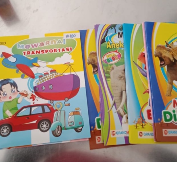 

Buku Mewarnai Buah/Hewan