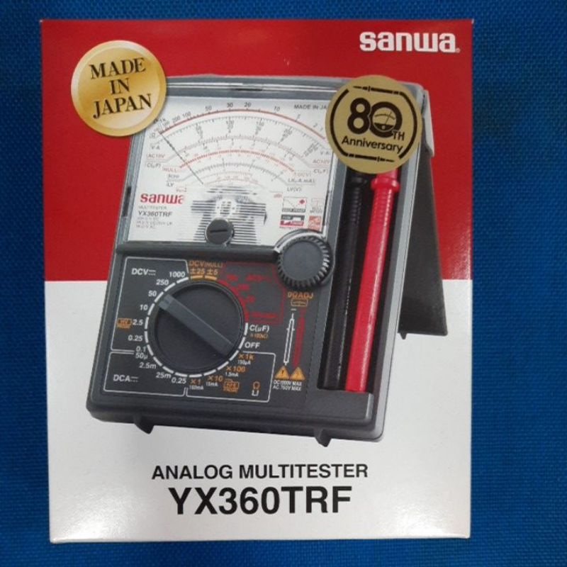 Sanwa Multitester Analog YX360TRF Asli Original