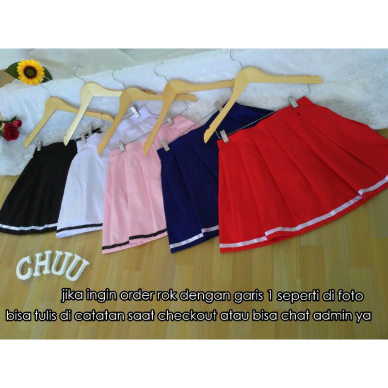 TENNIS SKIRT JAPAN KOREAN STYLE BY DARALINE ^^