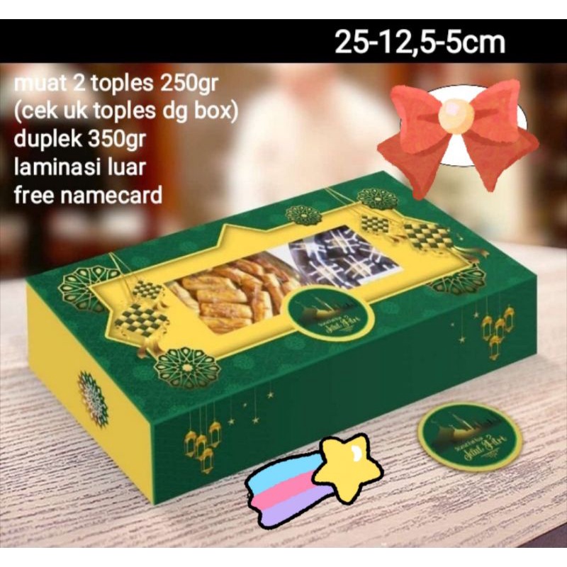 

Free Name Card Box Idul Fitri Kardus Toples Kuker Lebaran Part 4